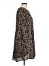Cupio 100% Polyester Paisley Brown Casual Dress Size L - photo 4