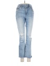 Good American Hearts Blue Jeans Size 8 - photo 1
