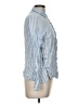 Vilagallo Stripes Blue Long Sleeve Button-Down Shirt Size M - photo 4
