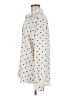 Haver 100% Polyester Polka Dots Ivory Long Sleeve Blouse Size M - photo 5