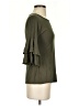 Ultra Flirt Green 3/4 Sleeve Top Size S - photo 4
