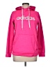 Adidas 100% Polyester Pink Pullover Hoodie Size M - photo 1