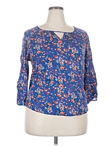 Renee C. 3/4 Sleeve Blouse (view 1)