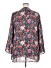 Maggie Lawrence 100% Polyester Purple 3/4 Sleeve Blouse Size 18 - photo 2