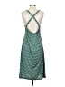 Unbranded Paisley Teal Blue Casual Dress Size 2 (estimated) - photo 2