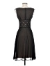 Connected Apparel 100% Polyester Black Cocktail Dress Size 4 (petite) - photo 2