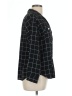 Adrienne Vittadini Plaid Black Long Sleeve Blouse Size L - photo 4