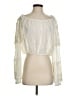 LoveShackFancy 100% Cotton Ivory Long Sleeve Blouse Size 2 - photo 1