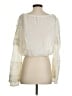 LoveShackFancy 100% Cotton Ivory Long Sleeve Blouse Size 2 - photo 2