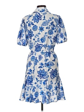 emma and michele blue dress The Emma Dress in Chambray Blue Baroque 2 / Chambray Blue Baroque