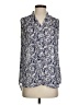 CAbi 100% Polyester Blue Sleeveless Blouse Size XS - photo 1