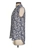 CAbi 100% Polyester Blue Sleeveless Blouse Size XS - photo 5
