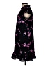 CeCe Floral Black Casual Dress Size L - photo 5