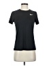 Nike 100% Polyester Black Active T-Shirt Size S - photo 1