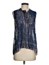 Joie 100% Silk Blue Sleeveless Silk Top Size XS - photo 1