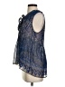 Joie 100% Silk Blue Sleeveless Silk Top Size XS - photo 5