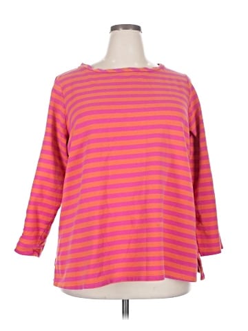Susan Graver 3/4 Sleeve T-Shirt (view 1)