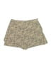 Shein Tweed Gold Shorts Size 6 - photo 2