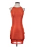 Forever 21 100% Polyester Solid Orange Cocktail Dress Size S - photo 1