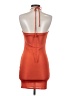 Forever 21 100% Polyester Solid Orange Cocktail Dress Size S - photo 2