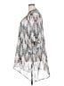 Unbranded 100% Polyester Silver Kimono Size 2X - photo 5