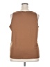 Maggie Barnes 100% Polyester Brown Sleeveless Top Size 2X - photo 2