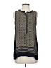 Ann Taylor LOFT 100% Polyester Blue Sleeveless Blouse Size XS - photo 1