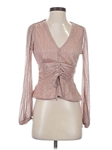 Sofia Jeans by Sofia Vergara Long Sleeve Blouse (view 1)