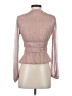 Sofia Jeans by Sofia Vergara Pink Long Sleeve Blouse Size S - photo 2