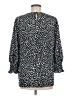 Assorted Brands Polka Dots Black 3/4 Sleeve Blouse Size M - photo 2