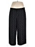 ELOQUII 100% Polyester Polka Dots Black Casual Pants Size 24 waist - photo 1