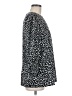 Assorted Brands Polka Dots Black 3/4 Sleeve Blouse Size M - photo 4