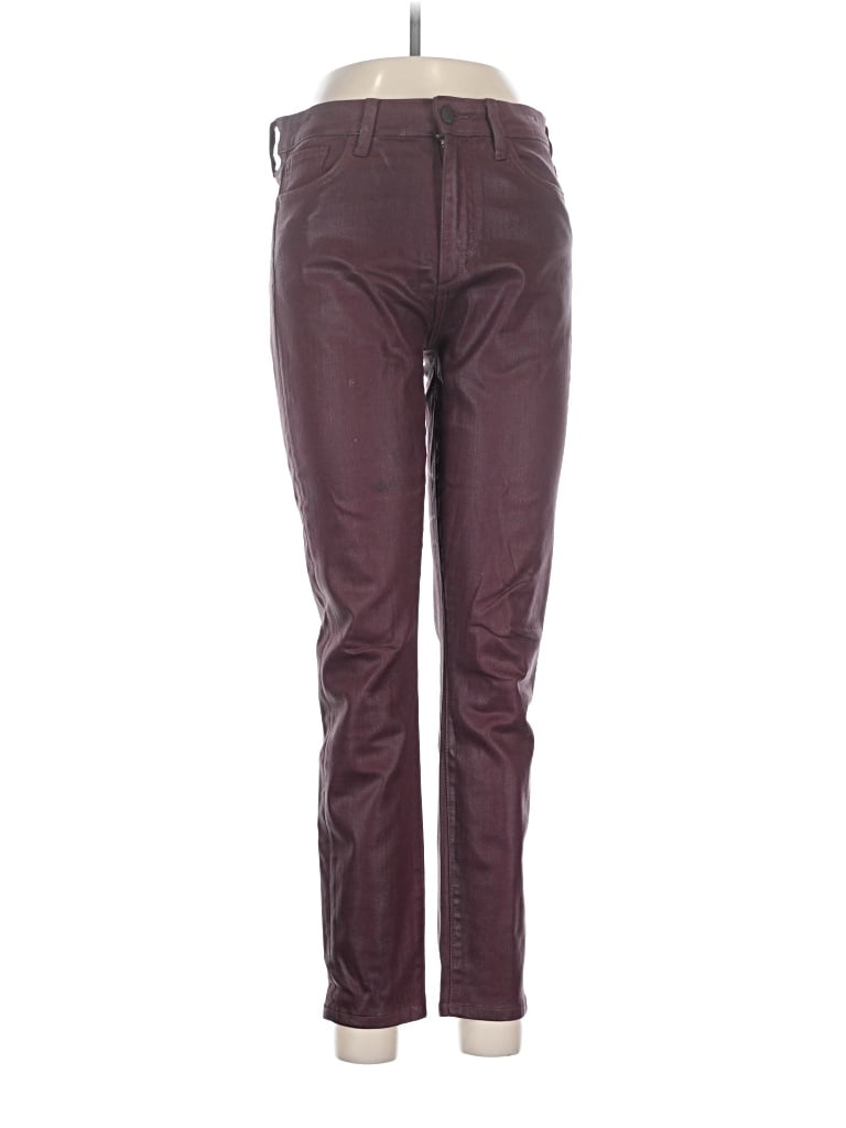 Pre-owned Joe's Jeans Casual Pants In Burgundy