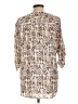 Studio 1886 Animal Print Tan 3/4 Sleeve Blouse Size L - photo 2