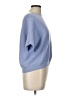 The Reset 100% Wool Blue Cardigan Size Lg - XL - photo 4