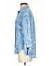 Cloth & Stone Tie-dye Blue 3/4 Sleeve Button-Down Shirt Size XS - photo 5