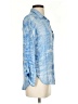 Cloth & Stone Tie-dye Blue 3/4 Sleeve Button-Down Shirt Size XS - photo 4
