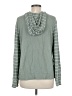 Kaileigh Green Pullover Sweater Size M - photo 2