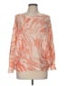 MADE IN ITALY Animal Print Orange Pullover Sweater Size M - photo 1
