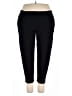 Eileen Fisher Solid Black Active Pants Size L - photo 1