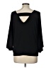 Chico's Black 3/4 Sleeve Top Size Lg (2) - photo 2