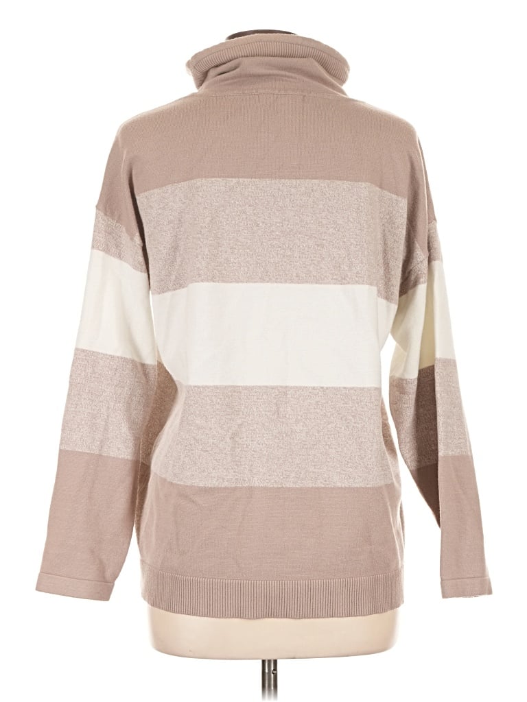 Pre-owned Liz Claiborne Pullover Sweater In Tan