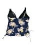 Unbranded Floral Blue Swimsuit Top Size M (estimated) - photo 2