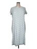 Lands' End 100% Polyester Blue Casual Dress Size 1X - photo 1