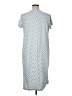 Lands' End 100% Polyester Blue Casual Dress Size 1X - photo 2