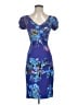 ETRO Print Blue Cocktail Dress Size EU (IT) 38 / US 2 - photo 1