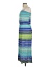 Lily Bleu Stripes Blue Casual Dress Size L - photo 5