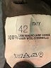 Emporio Armani 100% Virgin Wool Brown Wool Blazer Size EU 42 / US 12 - photo 7