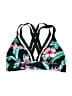 Unbranded Tropical Teal Swimsuit Top Size L (estimated) - photo 1