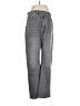 Madewell Chevron-herringbone Gray Jeans Size 29 waist - photo 1